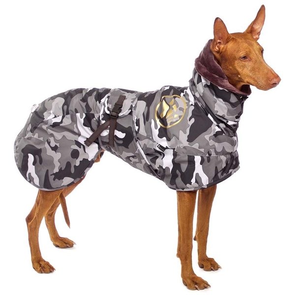 Anubis Wintermantel SOFA Dog Wear, versch. Farben, S2 - L2, Brustlatz, Rutenaussparung