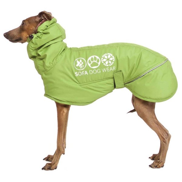 Manuel MINISNOW Outdoor Wintermantel SOFA Dog Wear XS1 bis S2, Rutenaussparung