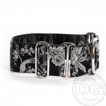 Halsband Martingale:Black Japan Garden DG DogGear  versch. Größen
