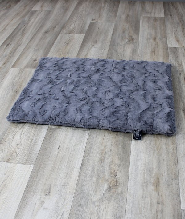 Exclusive Decke, sehr kuschelig weich, in sand oder mausgrau, 2 versch. Größen