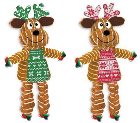 KONG Holiday Floppy Knots Reindeer S/M